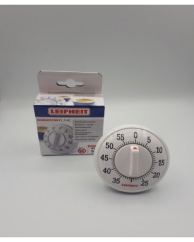 TIMER ANALOGICO CUCINA COMFORTLINE 60MINUTI LEIFHEIT ART. 22600