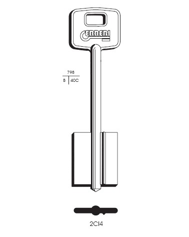 CHIAVE 2CI4 | 5CS2        