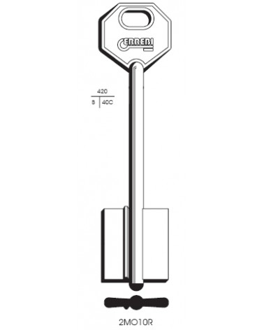 CHIAVE 2MO10R | 5MT9      