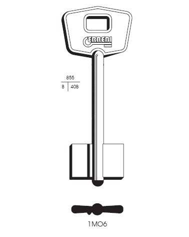 CHIAVE 1MO6 | 5MT3        