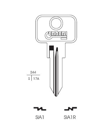 CHIAVE SIA1 | SSA1R       