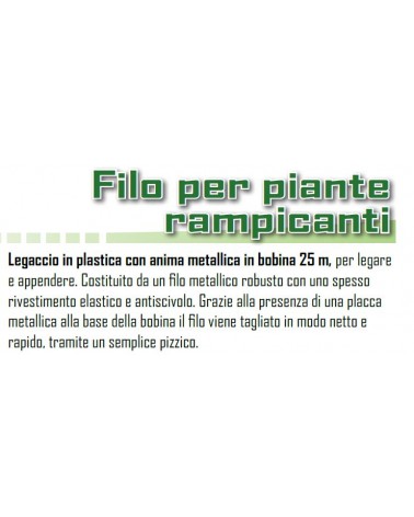 FILO LEG BOBINA diametro 1 x 25 MT