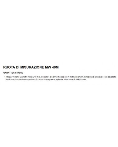 RUOTA DI MISURAZIONE MW40 