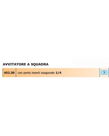 AVVITATORE A SQUADRO 1/4  