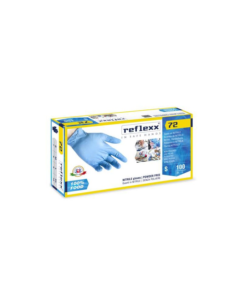 GUANTI NITRILE 100PZ TG XL