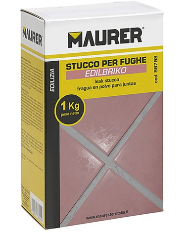 STUCCO IN POLVERE PER FUGHE EDILBRIKO CONFEZIONE DA  KG.1