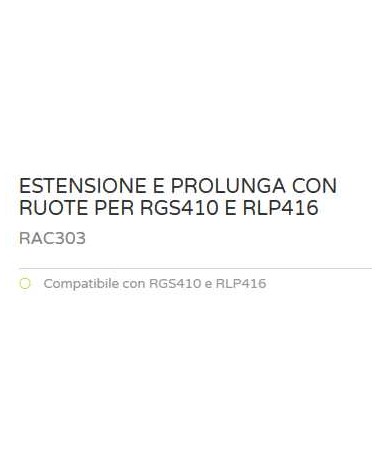 PROLUNGA SAGOMATORE RAC303