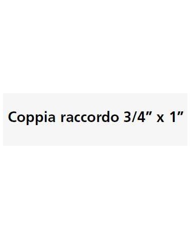 COPPIA RACCORDI X VALV.COL