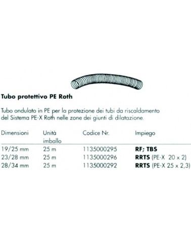 TUBO PROTETTIVO 19/25     